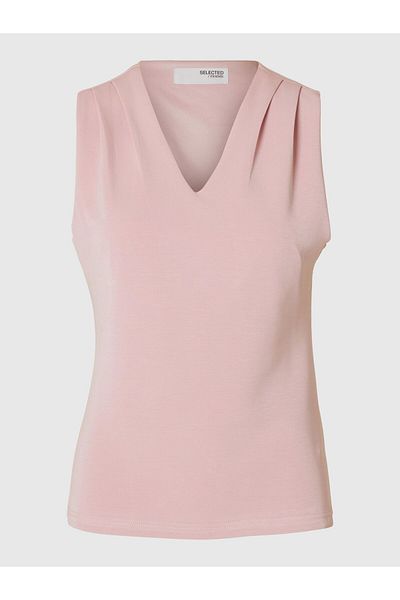 Selected Femme Top mit V-Ausschnitt Ärmelloses