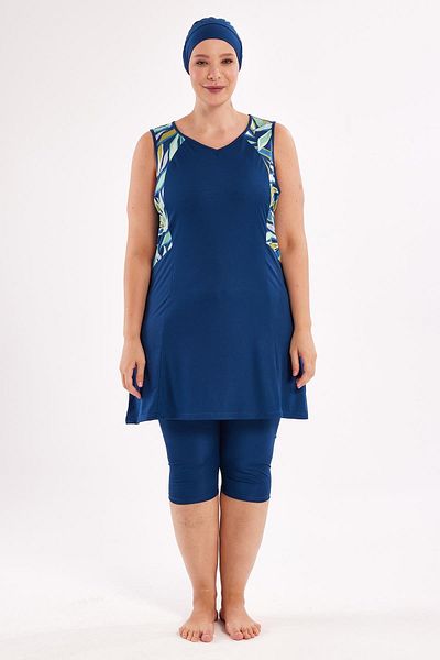 ROZAMAY Rıta Sleeveless Hijab Swimsuit 3806