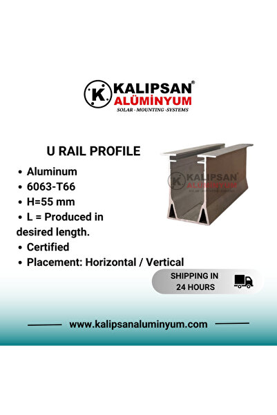 U RAY 2000MM 3 ADET Hazır Güneş Enerji Sistemleri