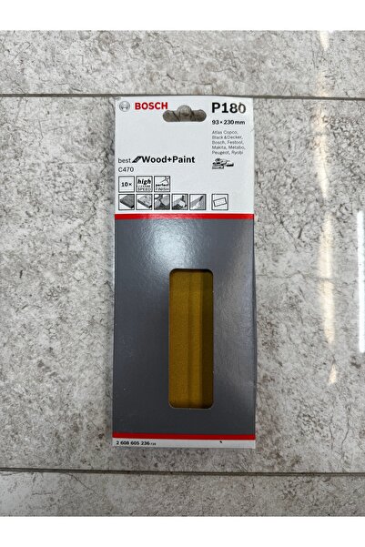 Bosch C470 zımpara kağıdı 93x210 p180 kum