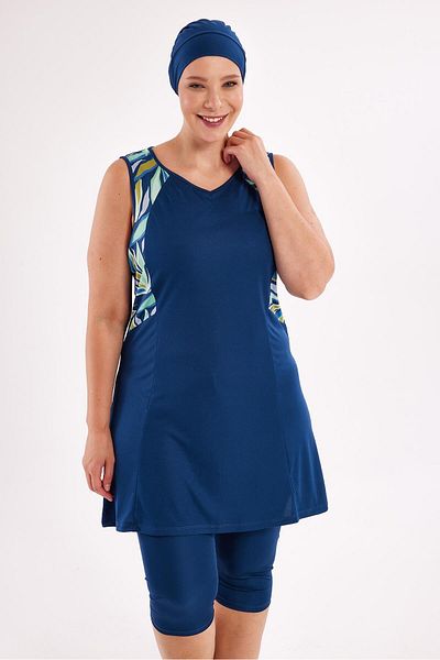 ROZAMAY Rıta Sleeveless Hijab Swimsuit 3806