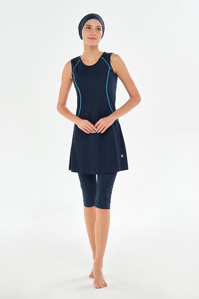 ROZAMAY Maly Sleeveless Hijab Swimsuit 3610