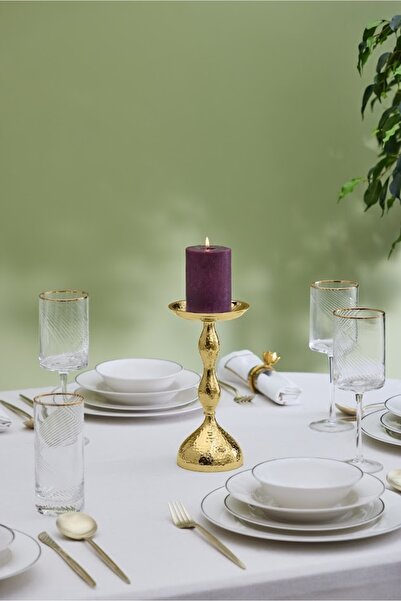 Karaca Arlen Gold Mumluk 22,7x11,5 cm