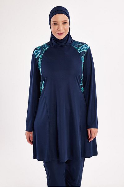 ROZAMAY Luno Battal Long Sleeve Hijab Swimsuit 3801