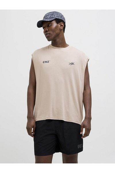 Jack & Jones Tanktop Rückenprint Rundhalsausschnitt Tanktop
