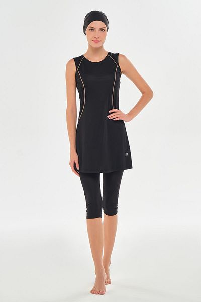 ROZAMAY Maly Sleeveless Hijab Swimsuit 3610