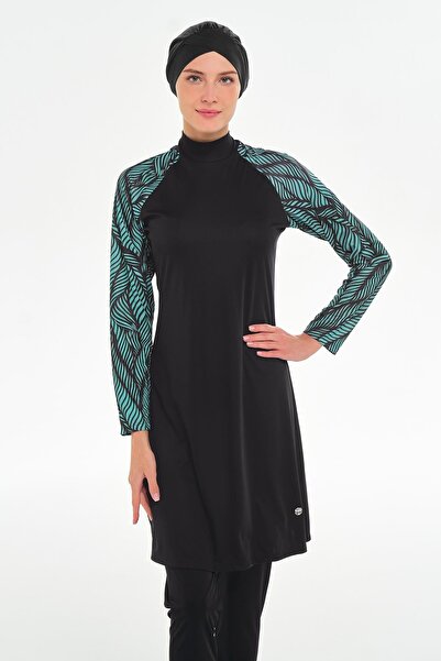 ROZAMAY Long Sleeve Hijab Swimsuit