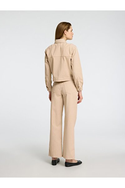 Selected Femme Jeans mit weiter Passform und hoher Taille