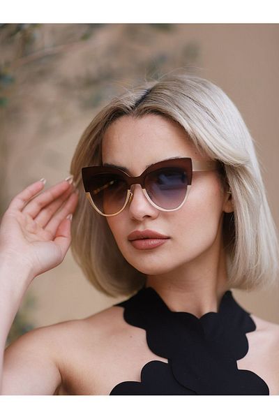 TomyHelf Cat Eye Black Women's Sunglasses Ae1779c10b2969