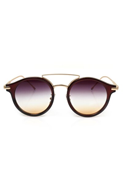 TomyHelf Degrade Camlı Bordo-gold Çerçeveli Kadın Güneş Gözlüğü