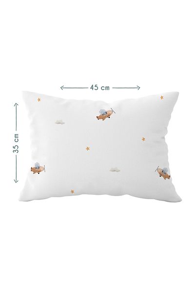 Casadora Baby Happy Tony 100% Cotton Combed Baby Pillow Case - 35X45 cm