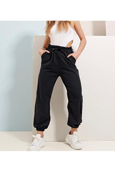 UYN SPORT Ελαστικό πόδι ψηλόμεσο - Jogger Sweatpants