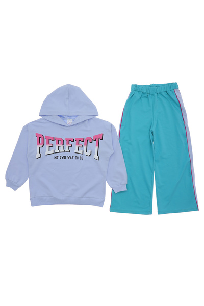 CRASSİ Kız Çocuk Eşofman Takım Kapüşonlu