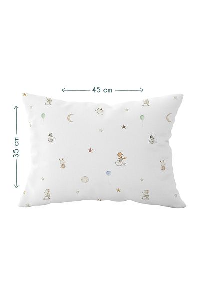 Casadora Baby Circus 100% Cotton Combed Baby Pillow Case - 35X45 cm