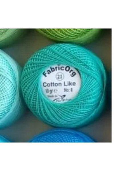 fabricorg Νήματα με Etamin-Cross Stitch Algodon (10 GR-NO8 IP) - ΜΟΝΟ ΜΟΝΟ - Νούμερο 23 Χρώμα