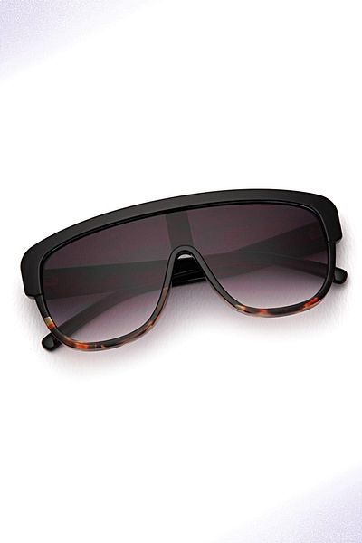 TomyHelf Wide Geometric Design - Leoapar Detailed Black Frame Snowboard/Ski Goggles