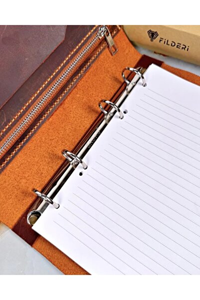 Fil Deri Genuine Leather Mechanical Organizer - Hand Sewn 2073