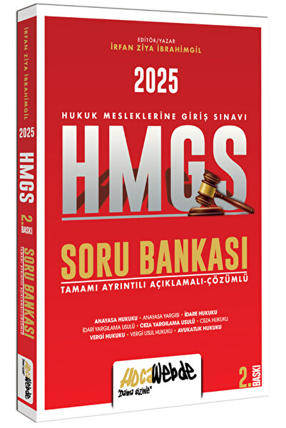 Hocawebde Yayınları Hmgs Hukuk Mesleklerine Giriş Sınavı Soru Bankası 2. Baskı