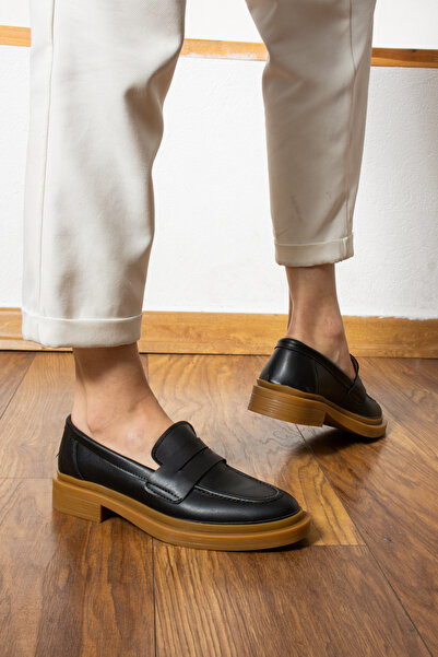 SHOESTEP Жіночі повсякденні мокасини LISA чорні замшеві туфлі