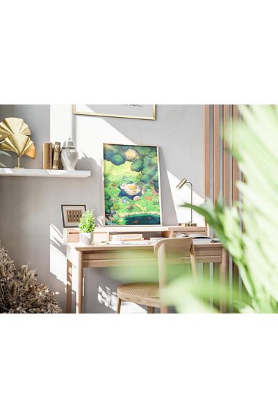 512 STORE Pokemon World Unframed Poster Pikachu, Charmander, Ash Ketchum, Bulbasaur, Snorlax, Squirtle