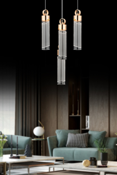 Capella Aydınlatma Boris Kumandalı 3 Renk Işık Özellikli Dimmerli Modern Kapl...