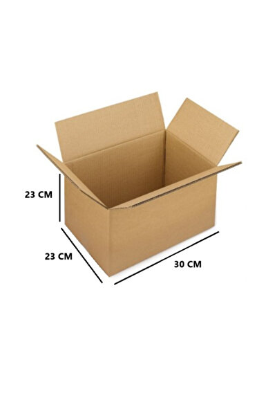 AMBALAJ MARKT Çift Oluklu Koli 30x23x23 Cm Bc Dalga 50 Adet