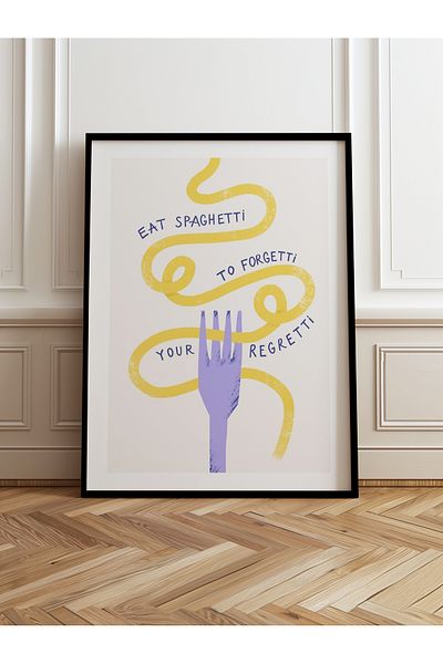 HOMEPACK Pictură cu un singur cadru din lemn Pictură poster dintr-o bucată TK/747