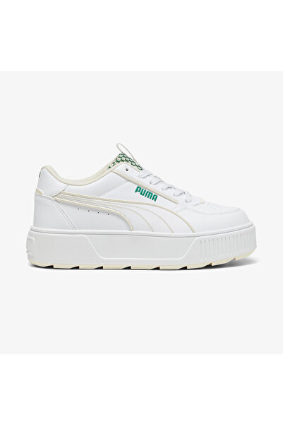 Puma حذاء رياضي كاجوال أبيض للنساء من كارمن ريبيل بلوسم