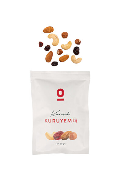 Espressolab Karışık Kuruyemiş 50g 2'li | Çiğ Fındık, Çiğ Kaju, Çiğ Badem & Kurutulmuş Turna