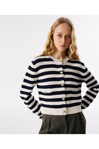 Twist ÇİZGİLİ HIRKA