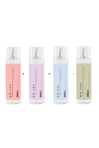 Bargello No:122 No:384 No:561 No:709 Kadın / Erkek Body Mist Set 210 ml Edt -...