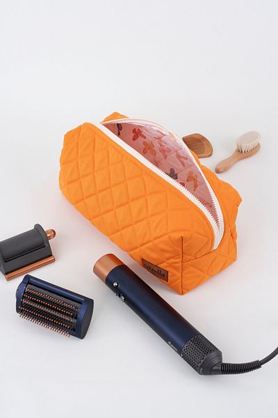 estrella paris Dyson Airwrap Square ORANGE - Чанта за стилизиране на коса XL размер, чанта за пътуване