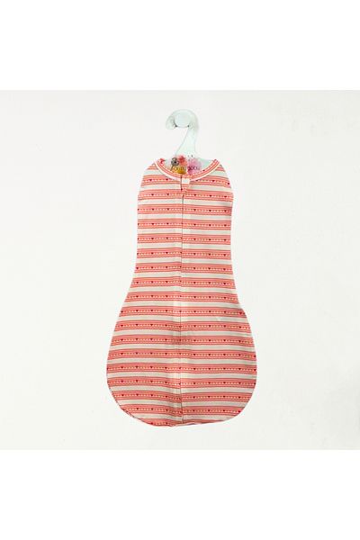 For My Baby قماط منقوش بسحاب