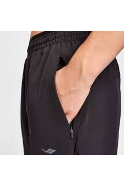 Lescon 25B-2005 Pantaloni de sport negri pentru alergare pentru femei
