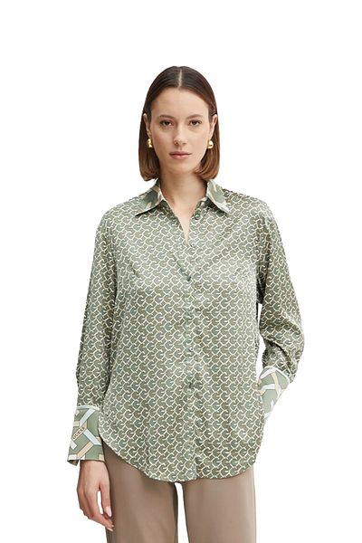 Guess Ls Alexandra Shirt Women's Multicolor Shirt W4Yh47Wf1T2-P8Fs