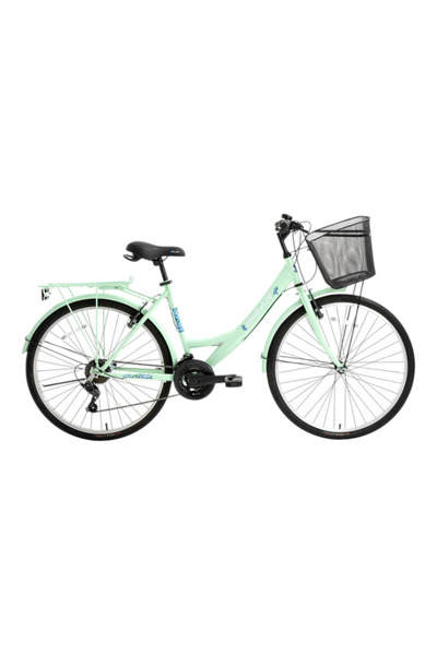 Bisan LOTUS-25 Ürün Rengi: MİNT YEŞİL Kadro: 34 CM Vites: 3x7 VİTES Tekerlek:...