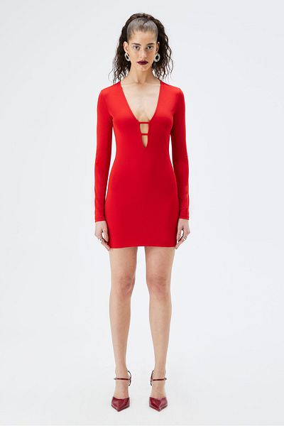 IAMNOTBASIC Red Jenny Dress