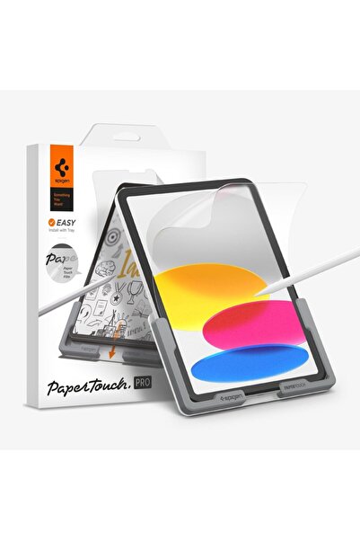Spigen iPad 11"/10.9" 10.nesil  Defter Kağıt Hissiyatlı Ekran Koruma Kolay K....