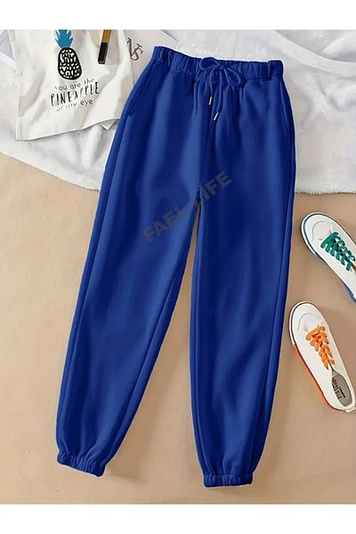 FAEL LİFE UNISEX TRACK PANTS - Jogger PC, ελαστικό βασικό γυναικείο/ανδρικό μοντέλο