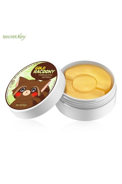 Secret Key Gold Raccoon Hydro Gel Eye Patches 90pcs