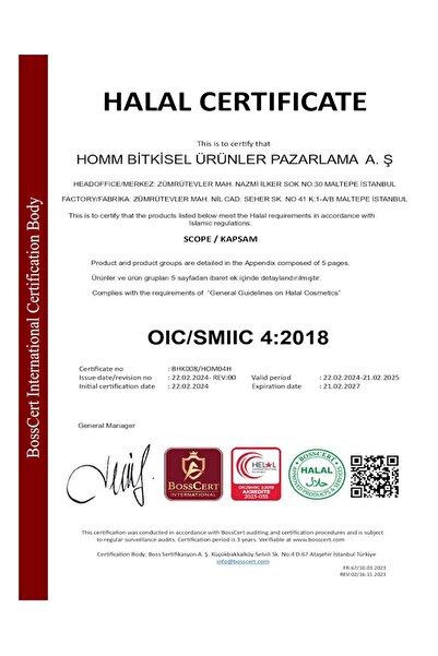 Homm Bitkisel Homm Clean Leke Çıkarıcı 750 Ml 2 ADET