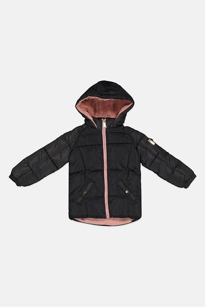 Limited Too Toddlers Girl Quilted Puffer Jacket, Grey