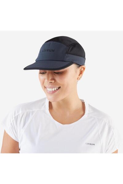 Decathlon Kiprun Adult 5 Panel Hat - Running - Carbon Gray - Kiprun