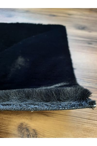 Dokumacıoğlu Σετ πατάκι μπάνιου 2 τεμαχίων Rabbit Hair Rabbit - με αντιολισθητική δερμάτινη βάση και μαλακό