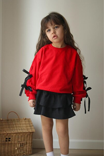 zeynoshkids fırfır etekli kurdelalı takım