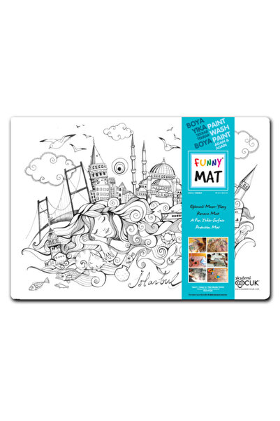 Funny Mat Funny Mat - İstanbul | 8681379310086 | 33,5 cm x 48 cm