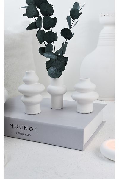 LALEZEN HOME Σετ μίνι βάζο 3 τεμαχίων