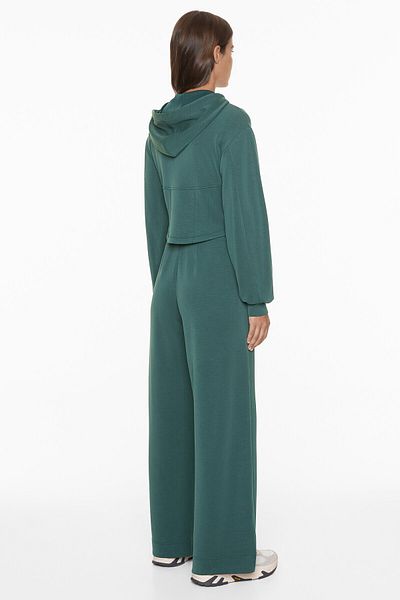 Oysho Crop jacket with soft-touch modal