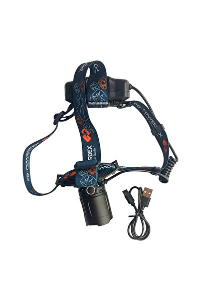 Store 20 Watt 1500 Lümen Profesyonel Şarj Edilebilir Pilli Kamp Kafa Feneri L...