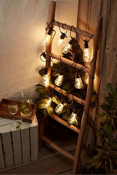 Tchibo LED Filament Llight Chain, Black